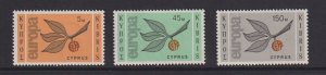 Cyprus   #262-264  MNH    1965   Europa