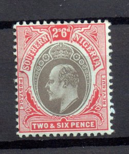 Southern Nigeria 1907-11 2s 6d SG41 fine mint MH WS16720