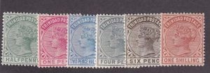 Trinidad Scott # 68 - 73 Set VF OG lightly hinged cv $ 96 ! see pic !