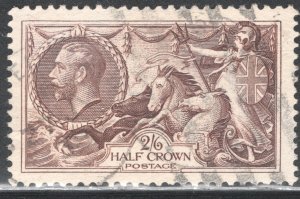 Great Britain #222   VF/XF, Used,  CV $25.00 .....  2480298