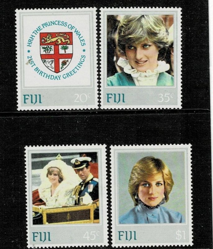 FIJI 1982 21ST BIRTHDAY OF PRINCESS OF WALES MNH