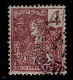 Indo-China Scott 26  Used France stamp