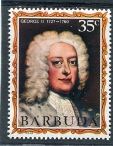 Barbuda 1970 KING GEORGE II OF GREAT BRITAIN 1 value Perforated Mint (NH)