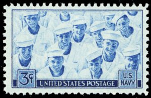 U.S. Navy One PACK OF TEN 3 Cent Postage Stamps Scott 935