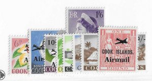 Cook Islands Sc #C1-C9  set of 9 NH VF