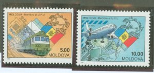 Moldova #66-67 Mint (NH) Single (Complete Set)