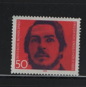 Germany, 1051 Hinged, 1970 Friedrich Engels