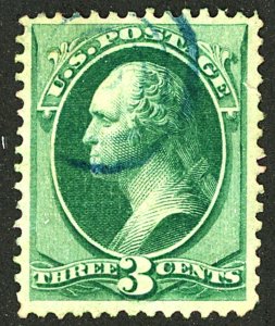 U.S. #136 USED CREASE