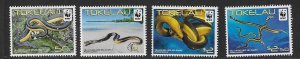 TOKELAU ISLANDS SG420/2 2011 YELLOW BELLIED SEA SNAKE MNH