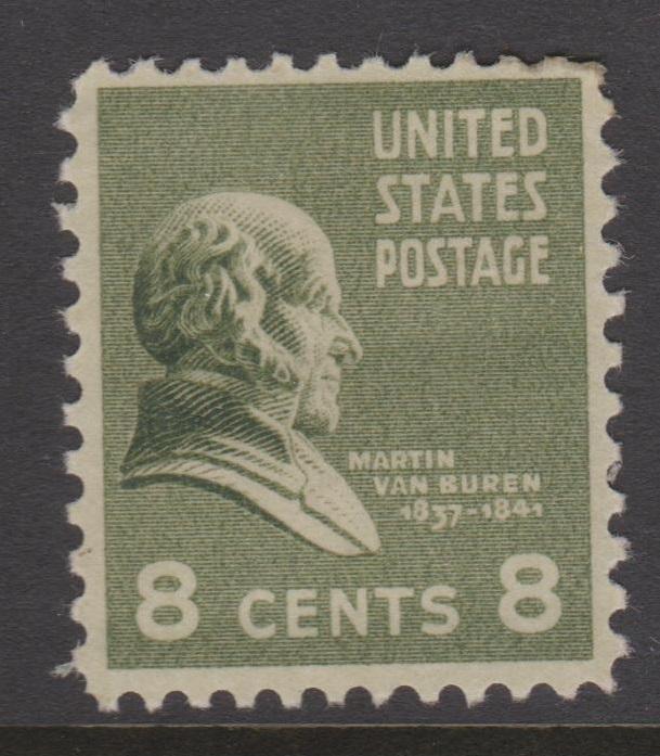 USA #813 Van Buren VF MH