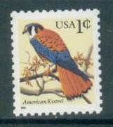 2477 1c American Kestrel Fine MNH