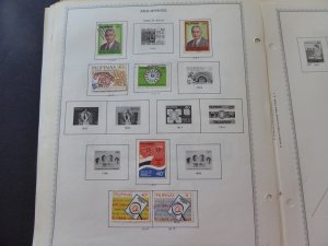 Philippines 1978-1991 Stamp Collection on Album Pages