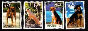 Aruba MNH Scott #174-#177 Set of 4 Dogs