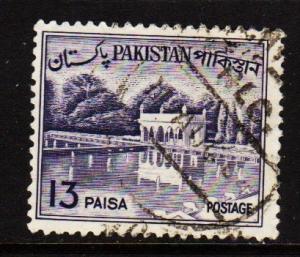 Pakistan - #135a Shalimar Gardens (Redrawn) - Used 