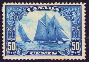 Canada 50¢ Bluenose 1929 MH