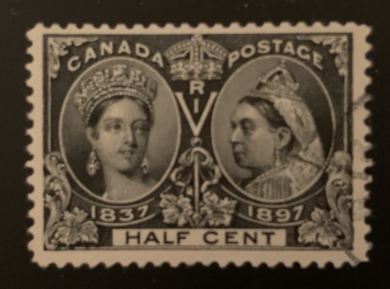 Canada #50 XF USED Jubilee -- Perfect Centering