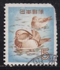 Japan 611 Mandarin Ducks 1955