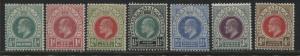 Natal KEVII 1902 complete set mint o.g.