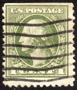 1918, US 1c, Washington, Used, Sc 525