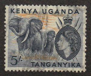 Kenya,Uganda Tanz. Elephants (Scott #115) Used