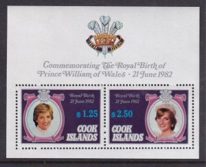 Cook Islands 682c Souvenir Sheet MNH VF