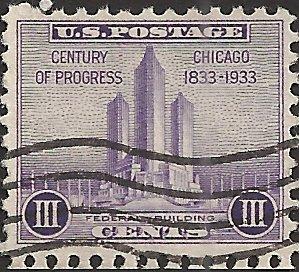 # 729 USED VIOLET CENTURY OF PROGRESS