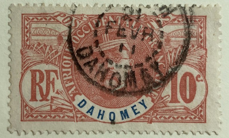 AlexStamps DAHOMEY #21 XF Used SON