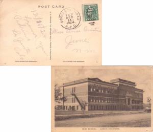 United States U.S. R.P.O.'s Dodge & Trinidad 1924 911-T-1  PPC (High School, ...