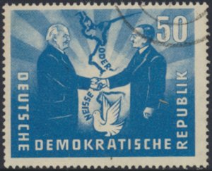 German Democratic Republic  SC# 81 Poland  Used    see details & scans