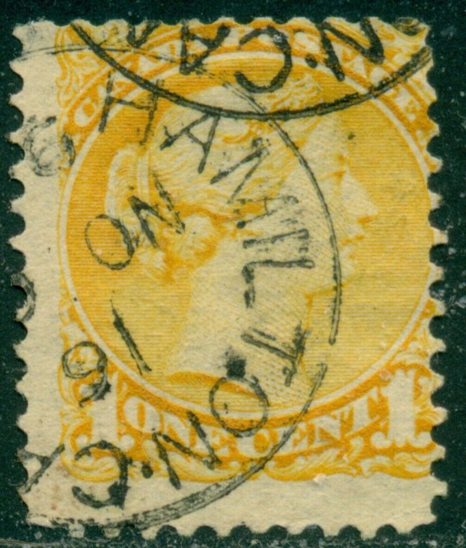 CANADA SCOTT # 35, DATED TOWN CANCEL, USED, GREAT PRICE!