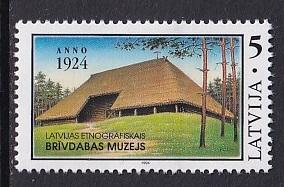 Latvia   #361   MNH  1994   open air museum
