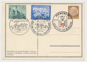 Postcard / Postmark Deutsches Reich / Germany 1940 Adolf Hitler
