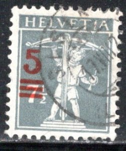 Switzerland Scott # 195, used