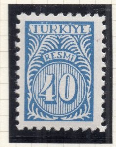 Turkey 1959 Early Issue Fine Mint Hinged 40p. NW-17688