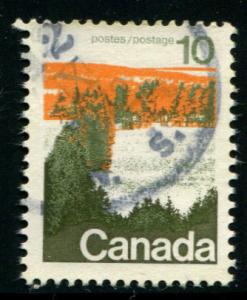 594 Canada 10c Forest, used