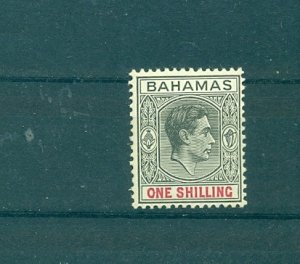 Bahamas - Sc# 110. 1941 GeoVI 1Sh. MNH. $17.00.