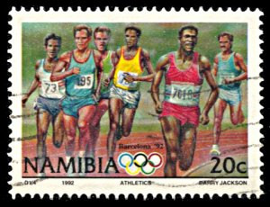 Namibia 718, used, Barcelona Summer Olympics