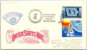 US SPECIAL POSTMARK EVENT COVER EXPLORATION & PEACEFUL USES OF OUTER SPACE -B