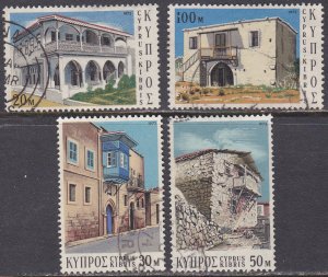 Cyprus Sc #399-402 Used