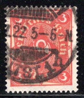 Germany Reich Scott # 178, used, Mi # 192, exp h/s