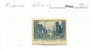 FRANCE #252, Mint Hinged, Scott $70.00