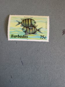 Stamps Barbados  Scott #654a never hinged