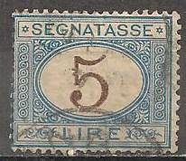 Italy #J17 Fine Used CV $37.50 (ST314)  