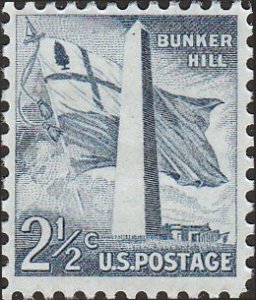 # 1034 MINT NEVER HINGED ( MNH ) BUNKER HILL MONUMENT    