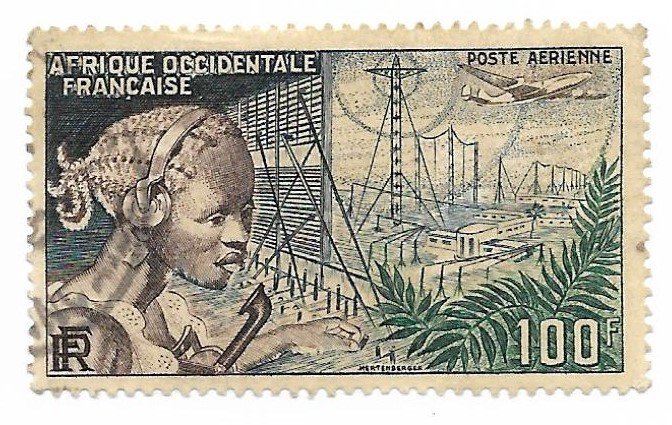 French West Africa 1954 - U - #C19 *