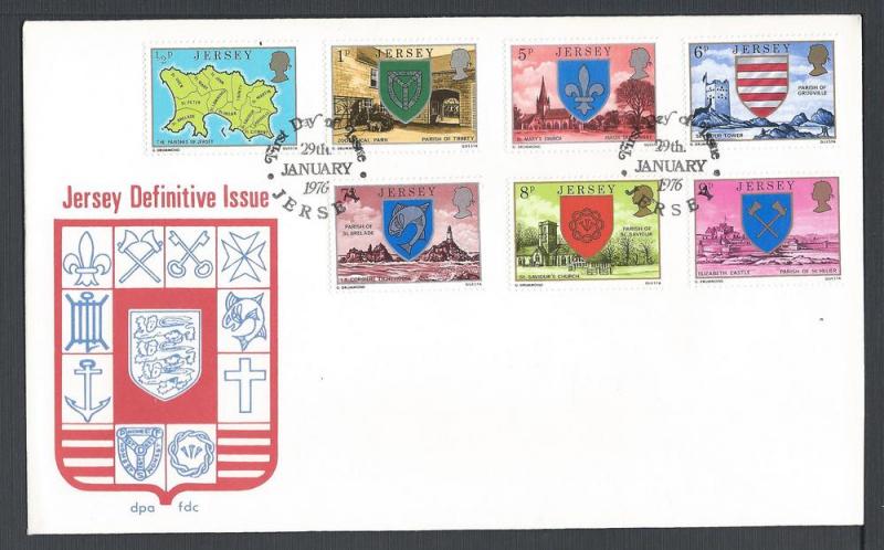 Great Britain-Jersey, FDC