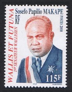 Wallis and Futuna Senator Sosefo Papilio Malape 1v SG#758 SC#528