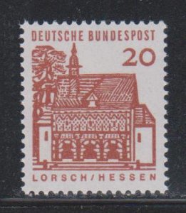 Germany,  20pf Lorsch (SC# 9N217) MNH