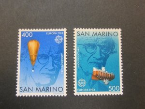 San Marino 1983 Sc 1049-50 set MNH