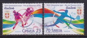 Serbia 746-747 MNH VF